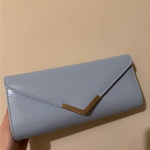 Elegant Blue Clutch
